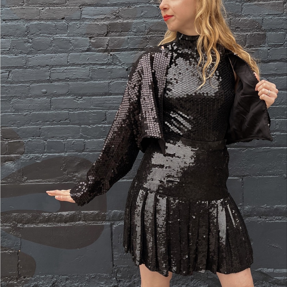 Three piece vintage sequin set